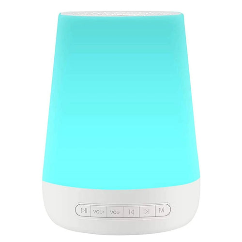 MBZ085 White Noise Machine Baby Sleep Sound Machine Colorful Night Lights 28 Soothing Sounds with 3.5Mm Headphone Jack