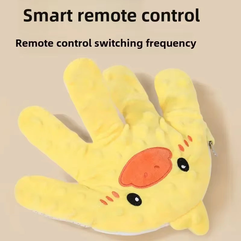 Soothing Palm Sleep Pillow for Babies - Heated Remote Control Sleep Pad for Newborn Comfort