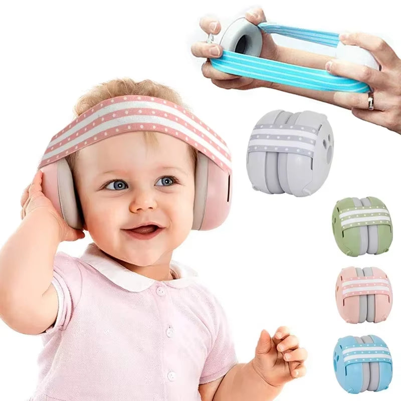 Ultimate Baby Ear Protection Headphones - Noise Reduction Earmuffs for Toddlers to Safeguard Hearing and Enhance Sleep