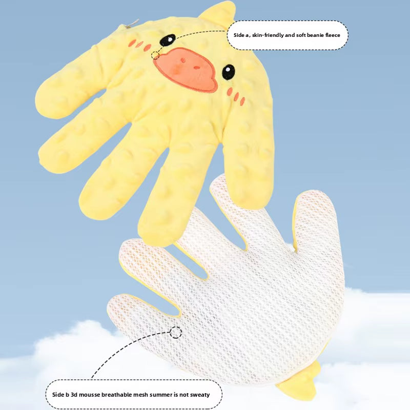 Soothing Palm Sleep Pillow for Babies - Heated Remote Control Sleep Pad for Newborn Comfort